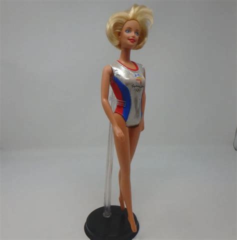 Mattel Blonde Barbie Doll Sydney Australia Olympics Swimming Champion Loose