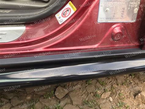 Накладки на пороги Honda Civic 4D стиль Mugen купить