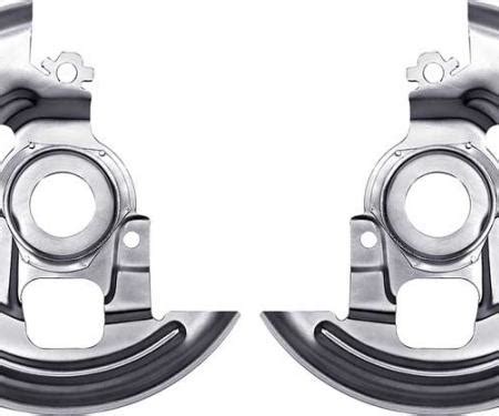 Right Stuff 1969 72 GM A F X Body Front Disc Brake Backing Plates Pair