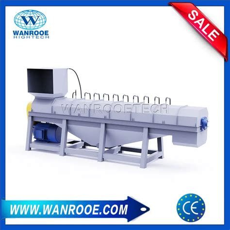 horizontal paper  plastic separator machine wanrooetech