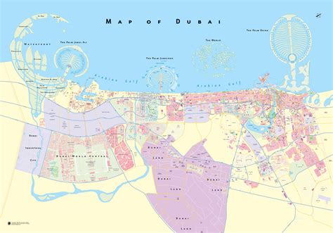 Carte De Dubaï Plusieurs Cartes Pour Découvrir La Ville