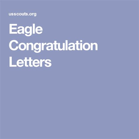 Eagle Congratulation Letters Eagle Scout Ceremony Eagle Scout Girl Scout Gold Award