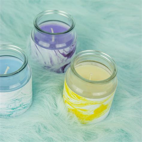 DIY Marble Candles- Urban Outfitters Inspired - A Little Craft In Your Day