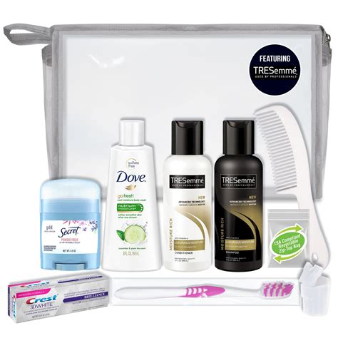 Travel Size Toiletries Kits