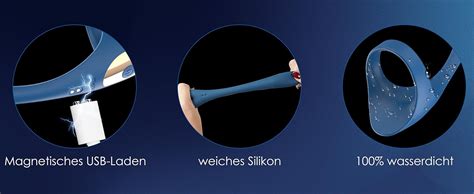 Analvibratoren für Mann Sex Spielzeug für Männer Penisring mit Prostata Stimulation Männer