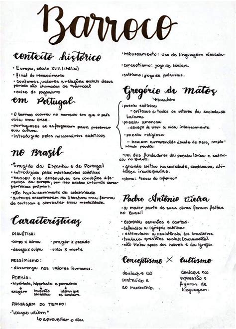 Resumo Da Literatura Barroca - 5