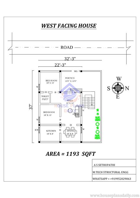 West Facing House Plans As Per Vastu Shastra Book House Designs And