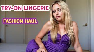 K See Through Lingerie Try On Haul Transparent Clothes See Through Angel Tryons Angel Try