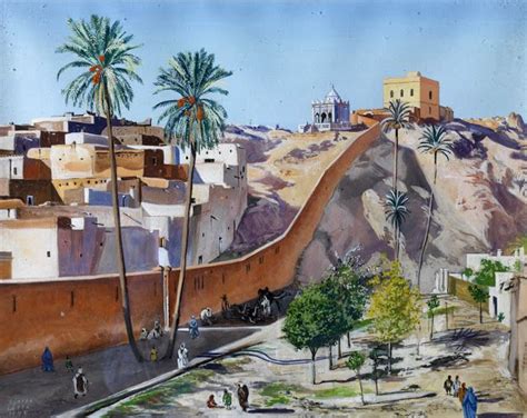 Peintures D Alg Rie Paysage D Alg Rie Laghouat G Nter L Per