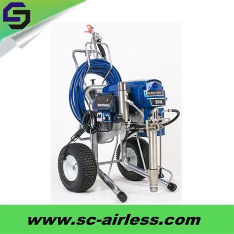 Powerful Airless Paint Sprayer For Putty Plaster With Long Pump China Graco Airless Paint