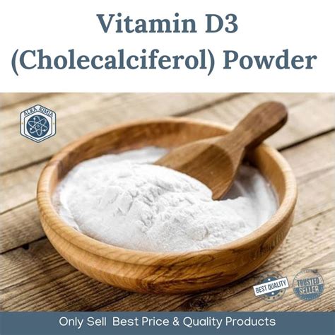 Jual Vitamin D3 Cholecalciferol Powder 10gr Bubuk Vitamin D3