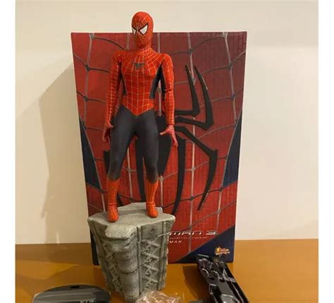 Hot Toys Spiderman 3 Excelente Estado Completo Parcelamento Sem Juros
