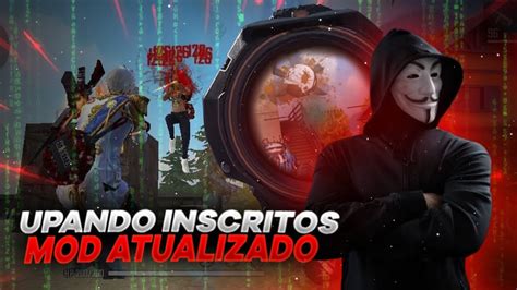 Mod Free Fire Ao Vivoobb Bala Magica Atualizada Upando Inscritos