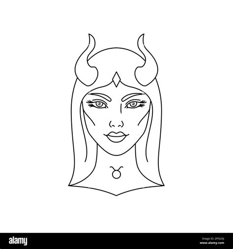 Taurus Zodiac Sign Stock Vector Image And Art Alamy