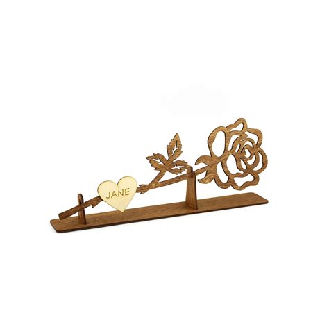 Wooden Rose Laser Cut File Cdr Dxf Ai Svg Files Instant Etsy