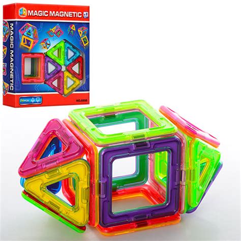 Конструктор магнитный Magic Magnetic на 14 деталей - mpl JH6898 ...