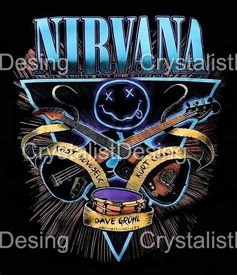 Retro Nirvana Png L Nirvana Png L Retro Png L Kurt Cobain Arts L