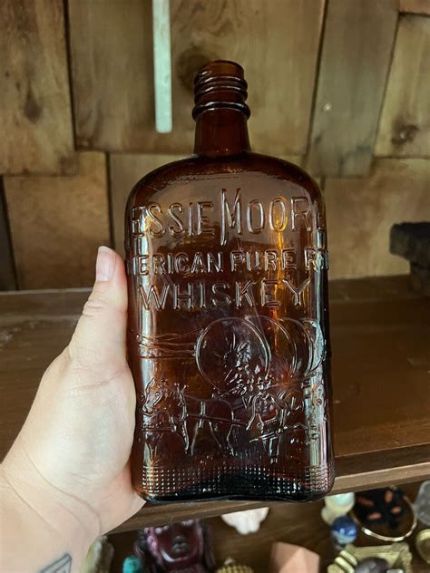 Jessie Moore Whiskey Bottle - American Pure Whiskey | #4665936740