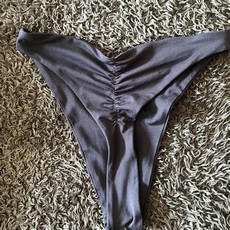 Oh Polly Ruched Bikini Bottoms Worn A Few Times Depop