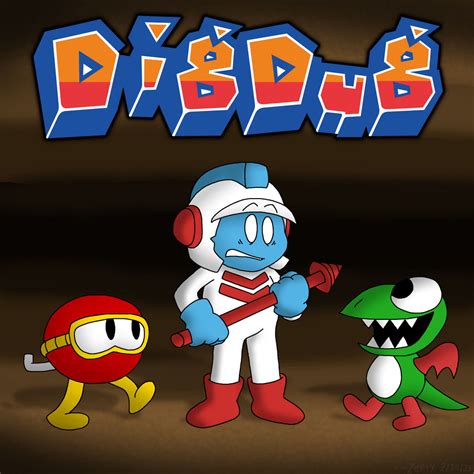 Dig Dug By Zertyarttv On Deviantart