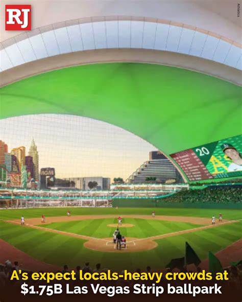 Las Vegas Review-Journal | The #Athletics are expecting locals-heavy