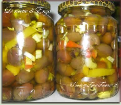 Olive Sott Olio Ricetta Conserve Olive PTT Ricette