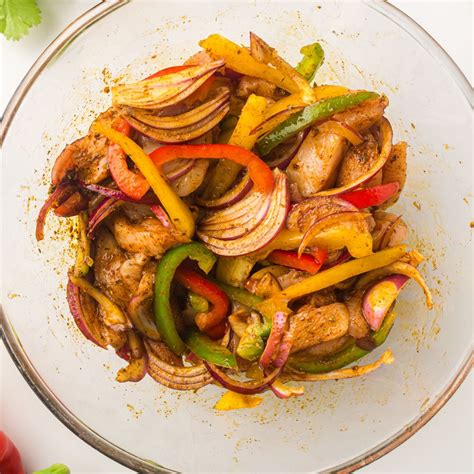Air Fryer Chicken Fajitas Easy Quick And Healthy Recipes From The