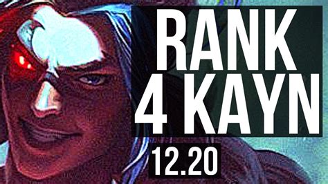 KAYN Vs DIANA JNG Rank 4 Kayn 6 Solo Kills 800 Games 1 0M