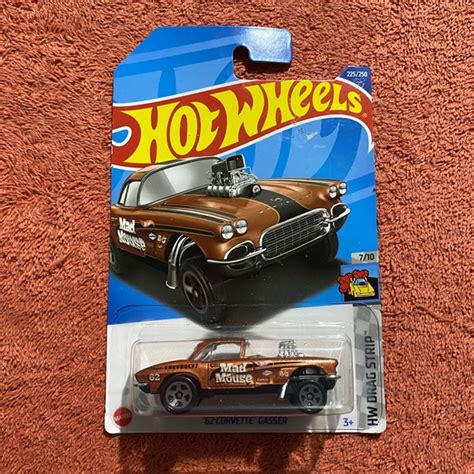 Mattel Toys Hot Wheels 62 Corvette Gasser Poshmark