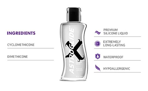 Astroglide X Silicone Based Sex Lubricant 5 Fl OZ