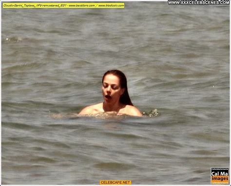 Claudia Gerini Female Brown Hair Beautiful Small Breasts Famous And Nude