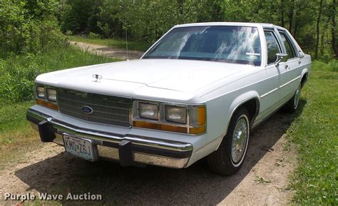 1988 Ford Crown Victoria In Dixon Mo Item Eo9275 Sold Purple Wave