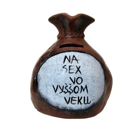 Pokladnička s nápisom na sex vo vyššom veku Darčeky u Katky