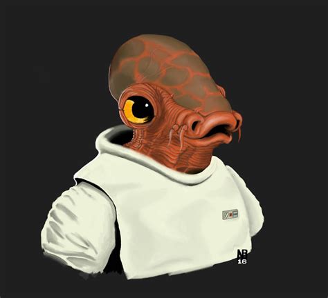 Mon Calamari Officer by NickBlackArt on DeviantArt