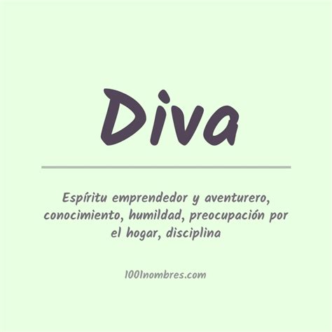 Qual O Significado De Diva