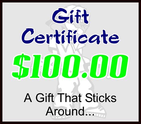 $100 Gift Certificate