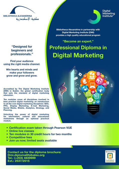 Professional Diploma in Digital Marketing – partial scholarship