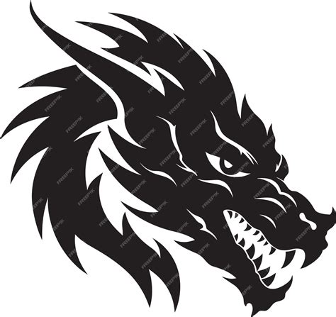 Premium Vector | Dragon Head Prophecy The Final Battle