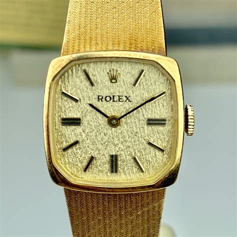 Ladies Rolex Yellow Gold Vintage - Awadwatches