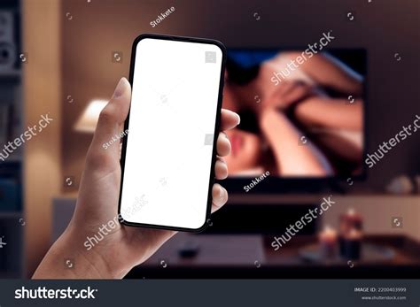 Woman Watching Porn Videos Home On Stock Photo Shutterstock