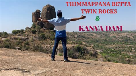 Ride To Thimmappana Betta Aka TWIN Rocks Kanva Dam Must Visit