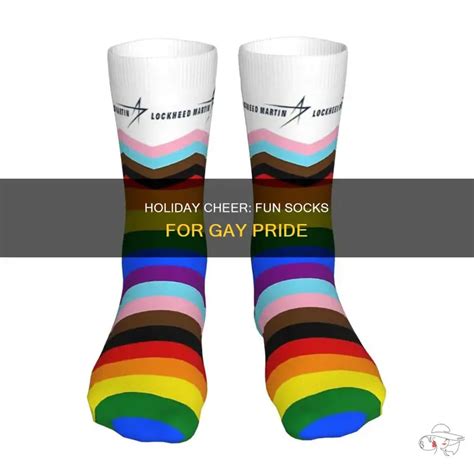 Holiday Cheer Fun Socks For Gay Pride ShunVogue