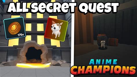 MEOWY KATANA QUEST LOCATION IN ANIME CHAMPIONS SIMUALTOR UPDATE 5