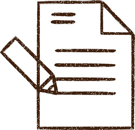 notes charcoal drawing  vector art  vecteezy