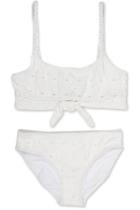 White Eyelet Bikini ShopperBoard