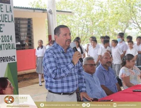 EL ALCALDE DE JUÁREZ OSCAR SERRA CANTORAL CUMPLE SU PALABRA E INAUGURA