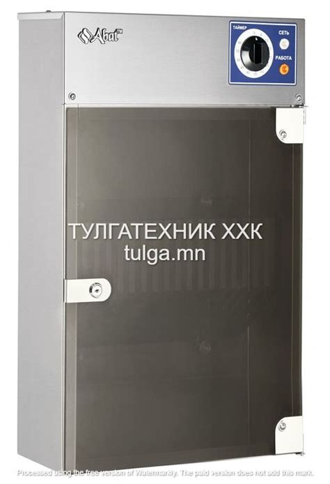 Угаах хэсгийн тоног төхөөрөмжүүд - ТУЛГАТЕХНИК ХХК