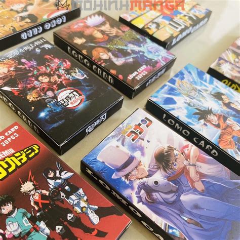 Mua Set lomo card thẻ ảnh các mẫu anime HOT nhất One Piece Jujutsu Kaisen Conan Dragon Ball
