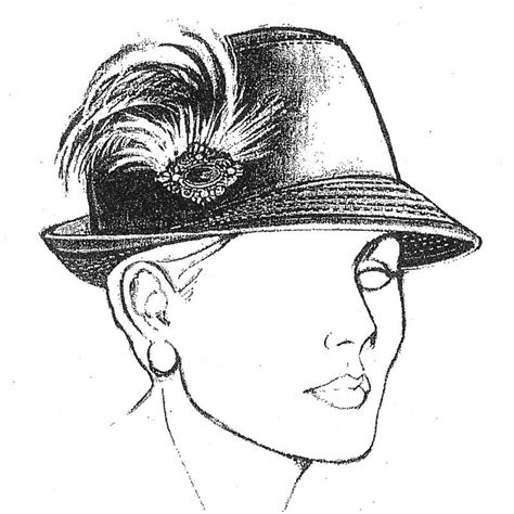 Flirty Fedora Hat Pattern Judith M Millinery Supply House