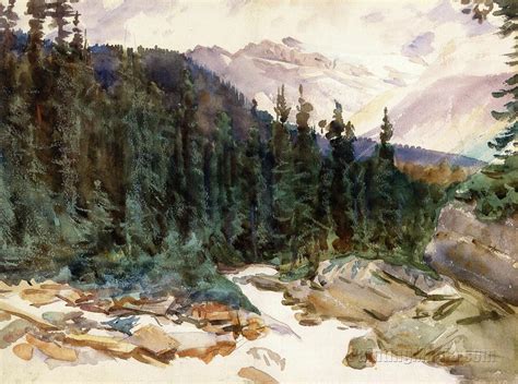 John Singer Sargent Landscape Paintings Autumn Leaves By John Singer